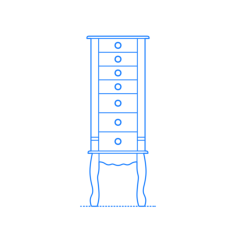 Furniture Jewelry Armoires Stroudsburg Jewelry Armoire Svg Line Art, Free Vectors File
